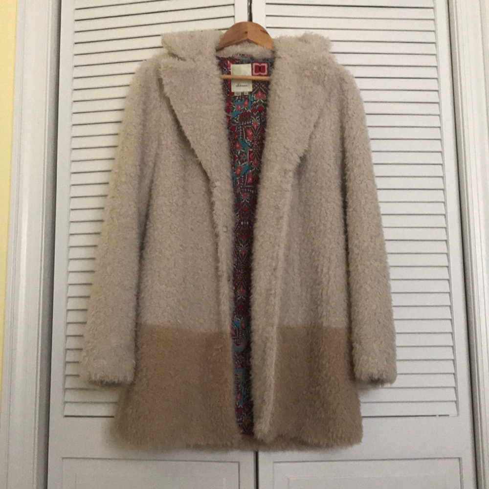 Anthropologie Fur Jacket
